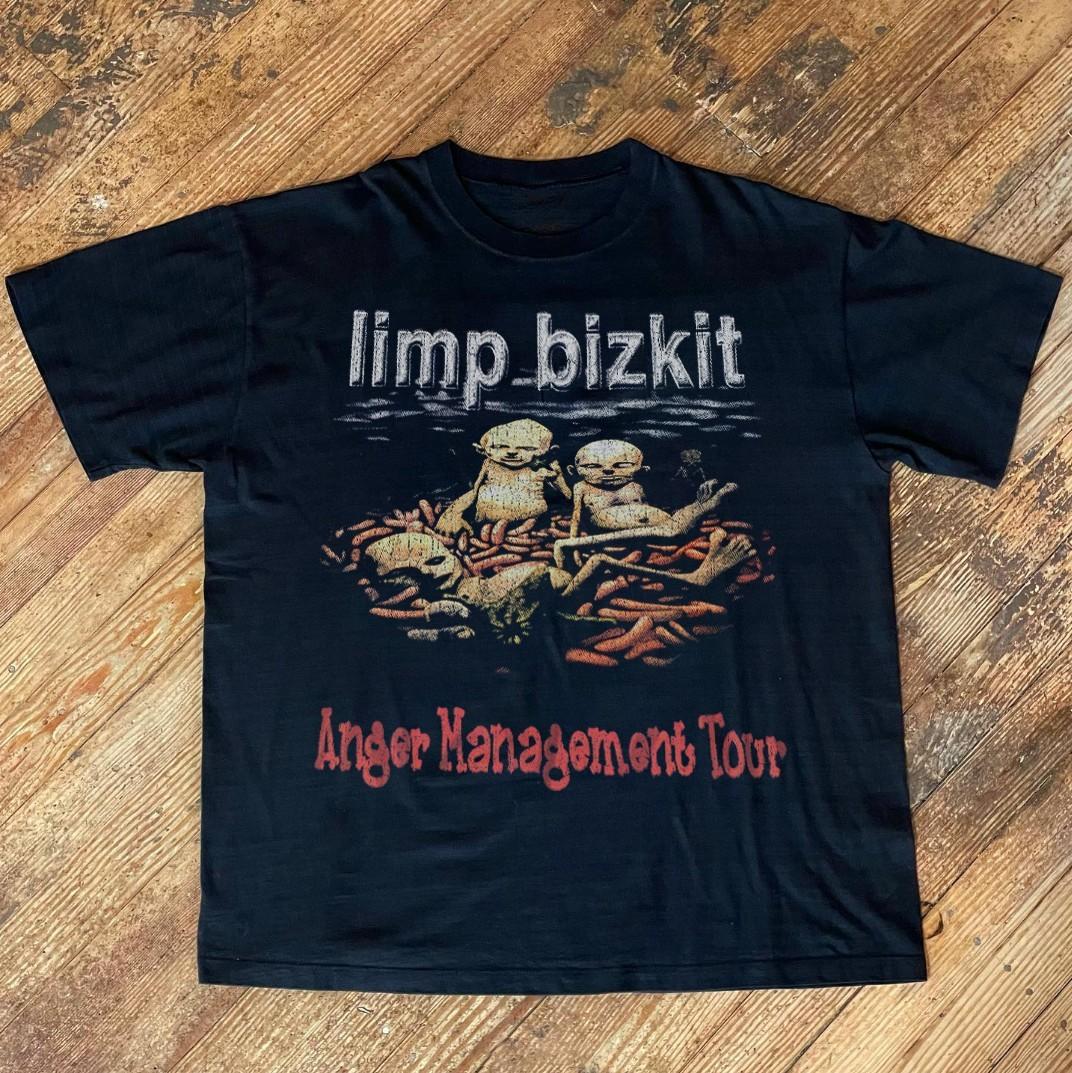 Limp Bizkit Anger Management Tour Promo T-Shirt Black XXL 2XL