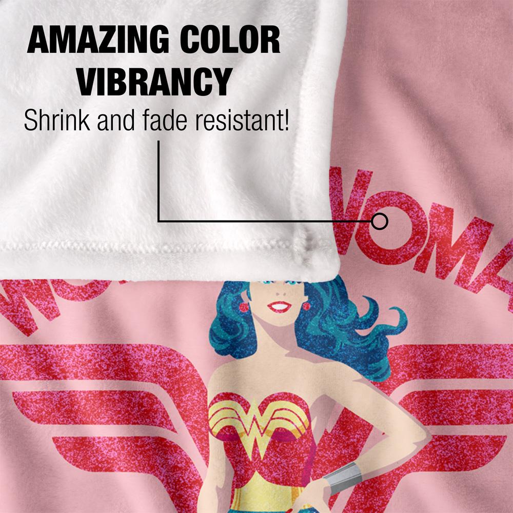 Wonder Woman Hero Stance Blanket
