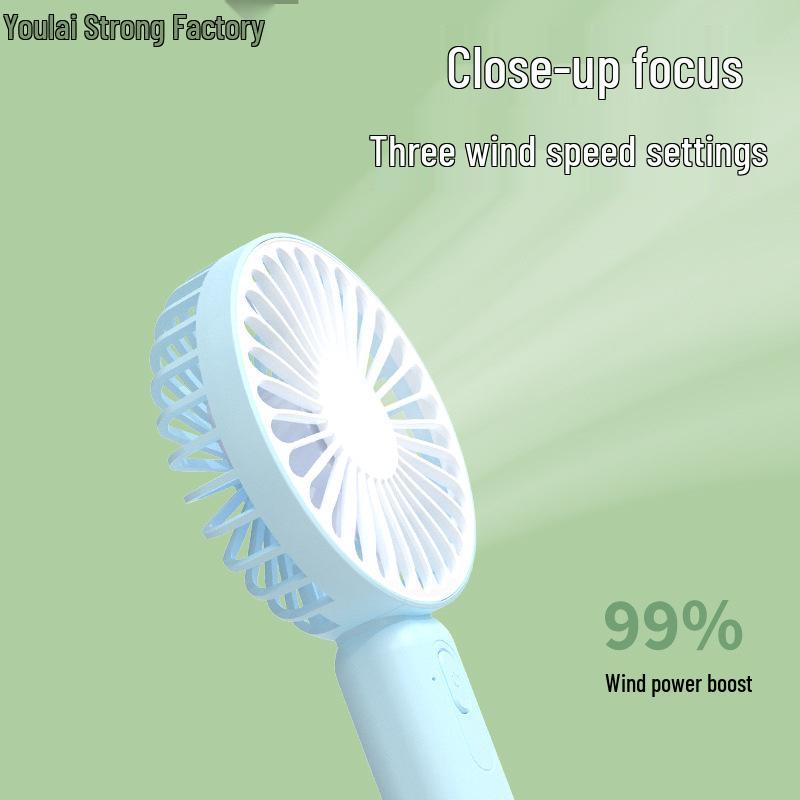 Portable Mini Desktop Electric Fan with Powerful Wind