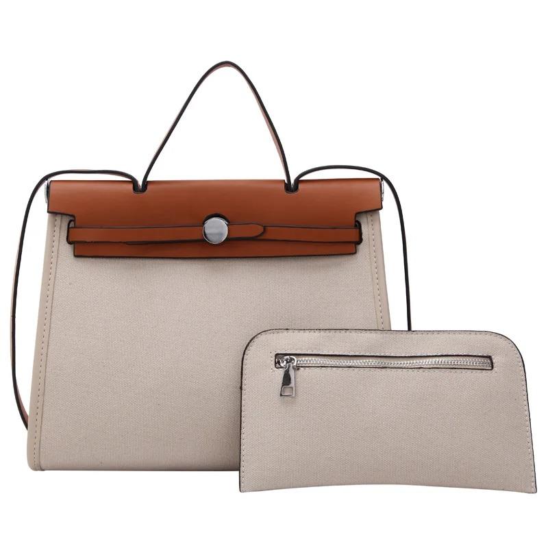 Moda Donna Piccole Borse a Tracolla in Tela Borse a Mano da Donna di Alta Qualità Borse a Spalla Lusso Designer Ladies Tote Borsa a Tracolla