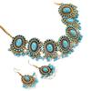 Pearl Drop Bohemian Ethnic Style Necklace and Earrings Set