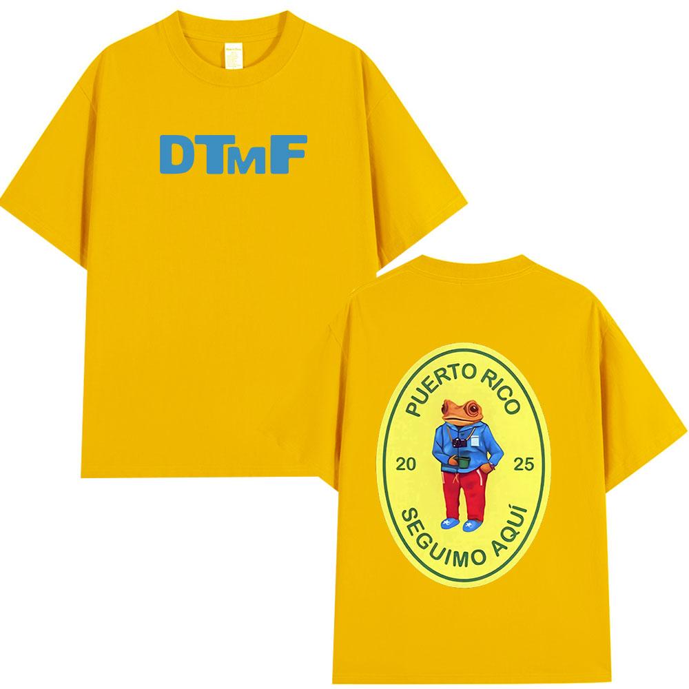 Bad Bunny DTMF Debi Tirar Mas Fotos 2025 New Album T Shirts Men Women Clothing Cotton Oversized T-shirts Hip Hop Fashion T-shirt