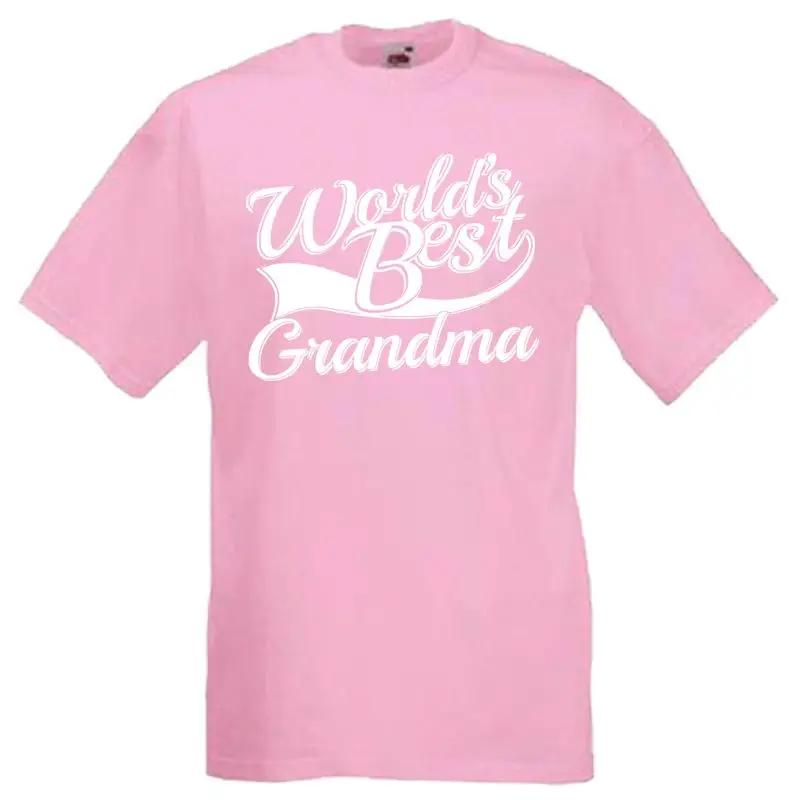World s Best Grandma Adults Mens T Shirt S разноцветный