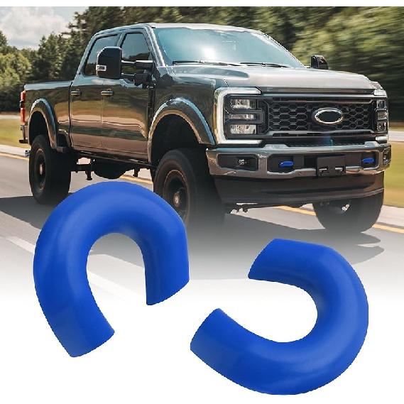 Tow Hooks Covers For Ford Super Duty F250 F350 F450 2017-2025 Compatible With Ford Super Duty F250 F350 F450 Accessories 2017-2025 (Red)