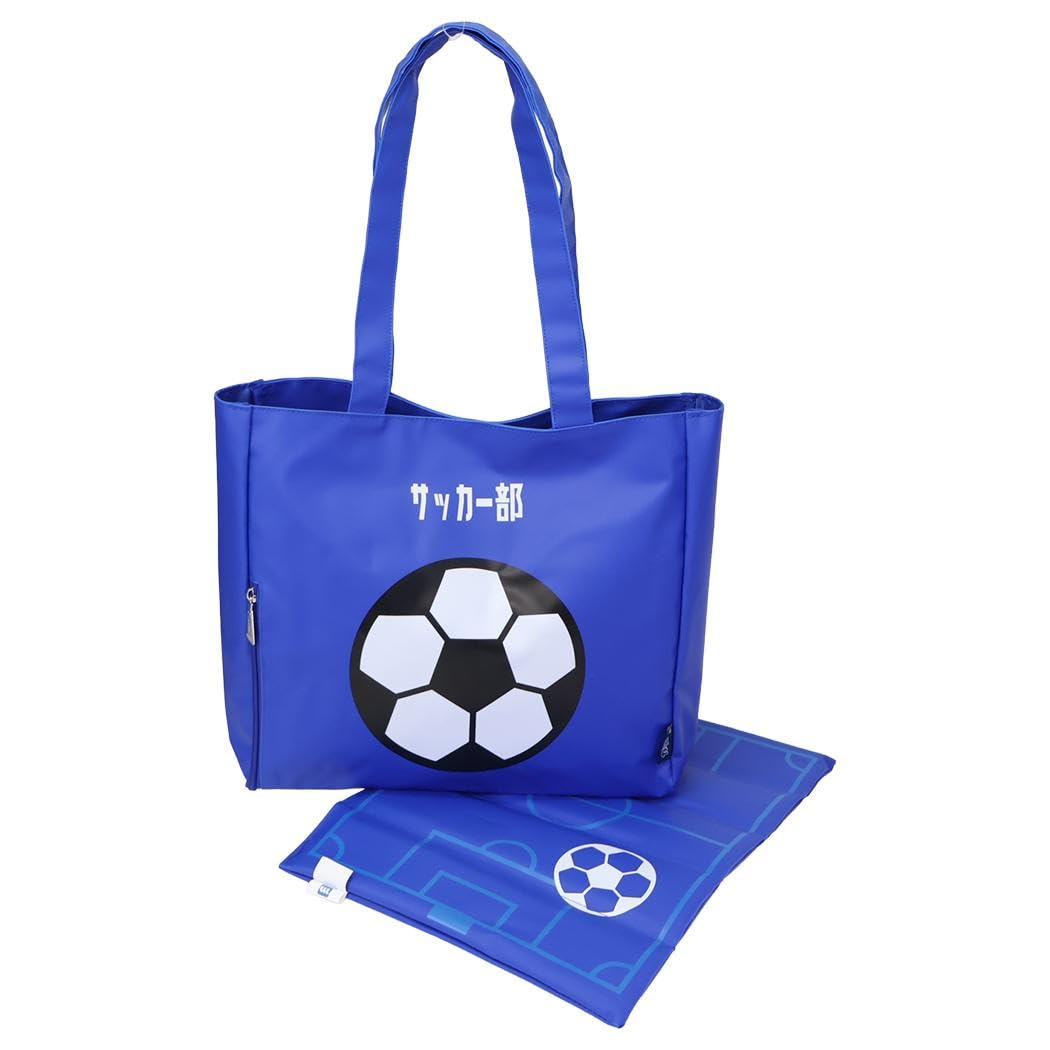 Marushin Soccer Club Tote Bag with Seat Perfect for Sports and Cherry Blossom 0605022000 Guts!! Cushion, Parks, Days, Viewing,