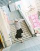 Loaegsyueol Fleece Loose Pocket Tierd Skirt_Black