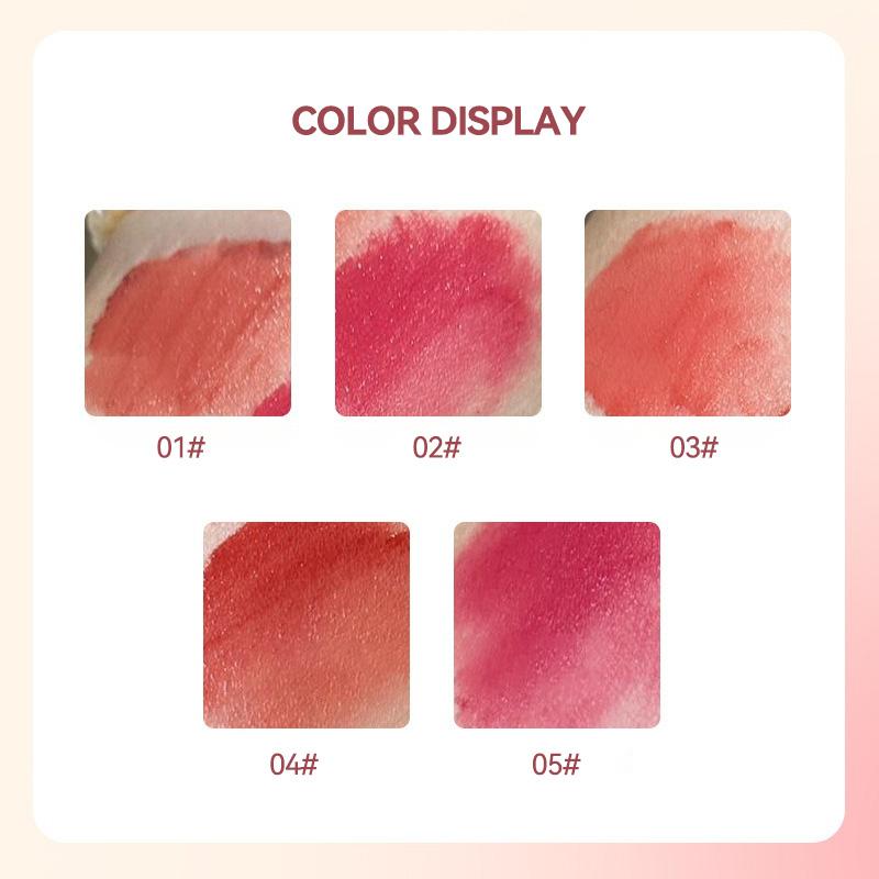 HERORANGE Air Cheese Velvet Lip Tint — Matte Finish, Skin-Tone Enhancing, Long-Wearing, Highly Pigmented,