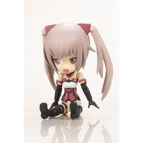 Kotobukiya Frame Arms Girl Qpmini Innocentia, approximately 68mm tall, non-scale plastic model