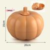 M-Double-Layer Simulated Pumpkin Fruit Basket Moisture-Proof Dust-Proof Fruit Box Layered Design Fruit Plate for Home Decoration