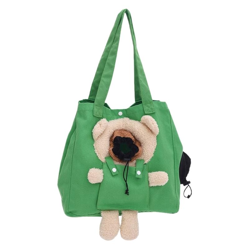 Small Pet Carriers Bag Outdoor Ventilate Shoulder Bag Dog Camping Travel Bag Practical Cats Travel Carriers for Short Trip