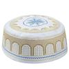 Islam Embroidery Cotton Prayer Hat Musliman Turban Muslim Hat India Caps