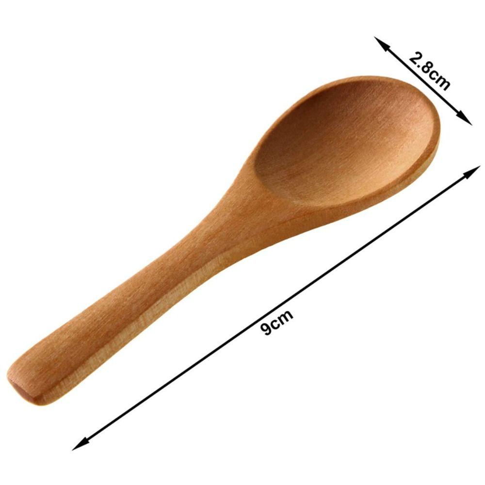 Kitchen Home Cooking Seasoning Jars Condiments Spoons Mini Spoons Wooden Spoons Kitchen Supplies