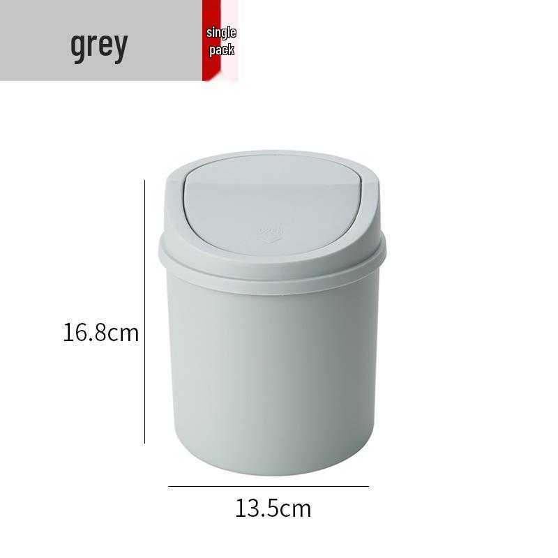 Mini Desktop Trash Can for Dorm or Bedside - Cute and Compact