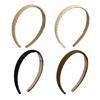 Women Headband Anti-Slip Inner Side Sponge Filling Handmade Knitting Hair Hoop