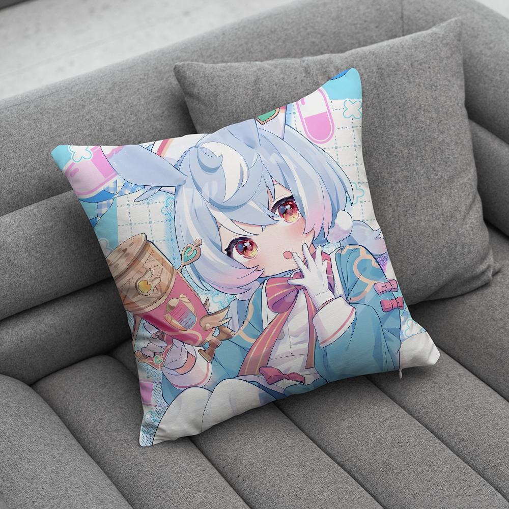 GGenshin Impact Sigewinne Pillow Case Soft Cushion Cases for Farmhouse Sofa Decor Home Decorations and Protector