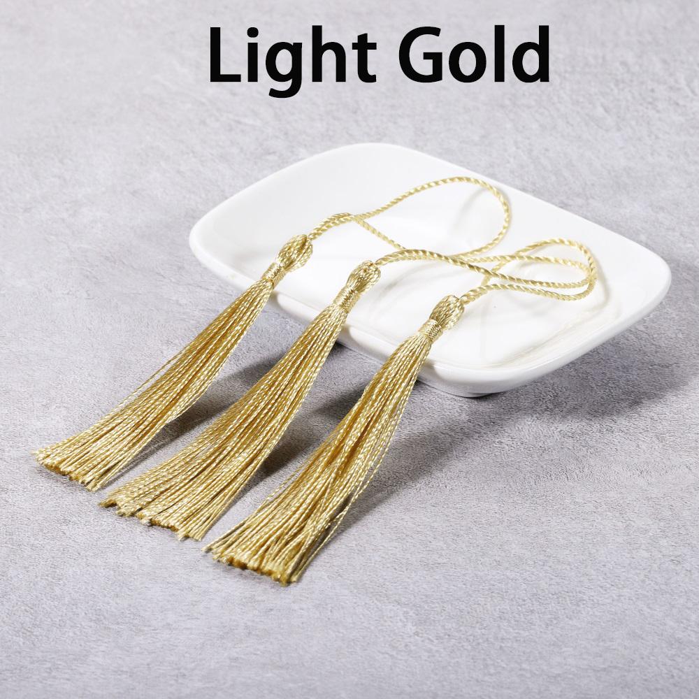 10-30Pcs 70mm Hanging Rope Silk Tassel Fringe For DIY Key Chain Earring Hooks Pendant Jewelry Making Finding Supplie Accessories