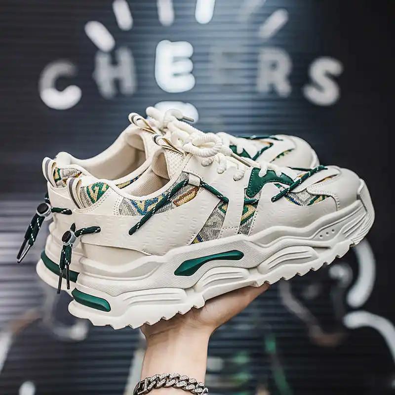 Fashion Non-slip Sole High Sole Boots Male Loafers Sneakers For Men's Shoes For Summer Sports Technology Excercise Best Sellers Sho