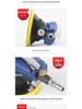 5-Inch Pneumatic Handheld Grinder & Polisher with Sandpaper & Waxing Head