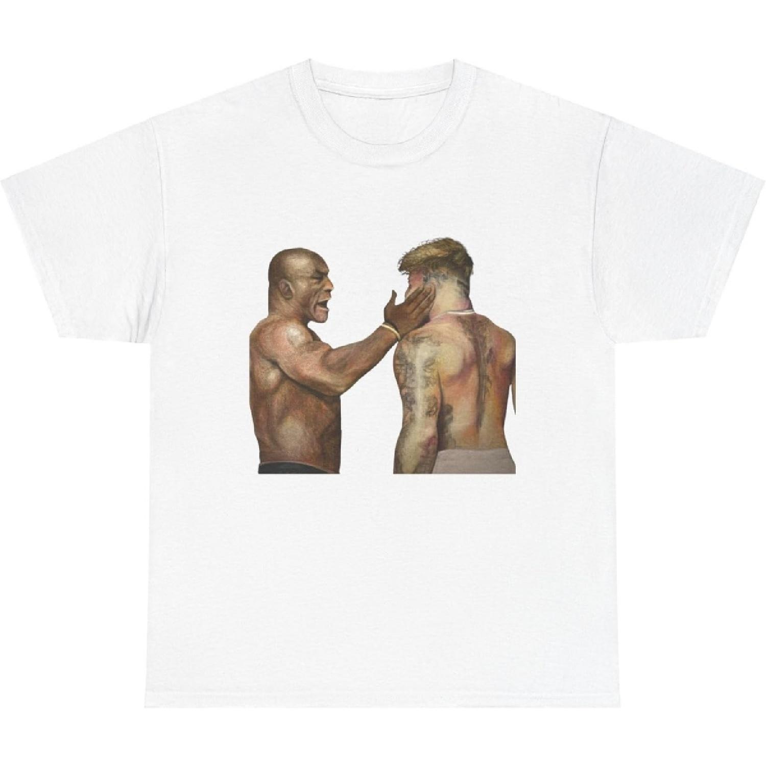

Legendary Slap T-Shirt – Mike Tyson vs XXXXXL білий