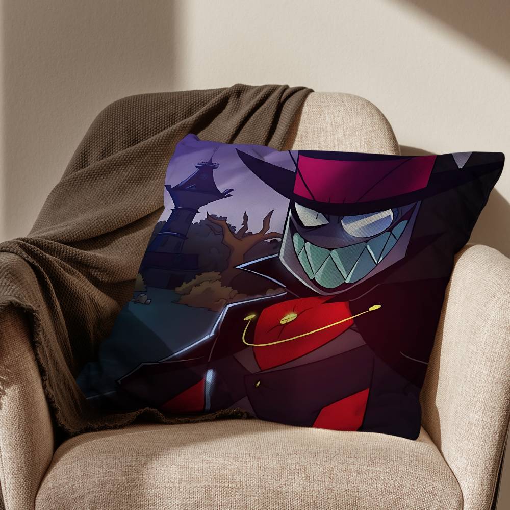 Dr Flugslys Villainous Black Hat Cushion Cover Suitable For Sofa Car Bedroom Office Cushions Decorative Pillow Case