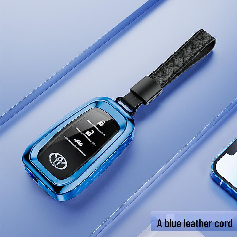 Toyota Key Case: Full Wrap Cover for Camry, Prado, Crown, Reiz, Levin, Highlander, Sienna