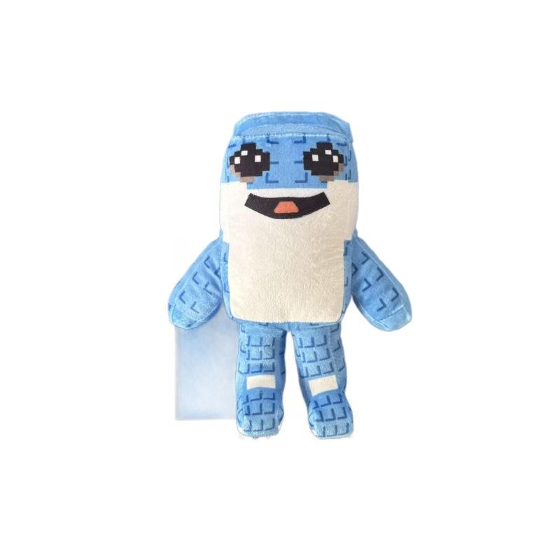 Roztomilé plyšové hračky Blox Fruits Měkké vycpané anime panenky Ovocná žraločí jahodová kreslená postavička pro děti chlapce dívky Dárek k narozeninám Vánocům Dekorace do domácnosti