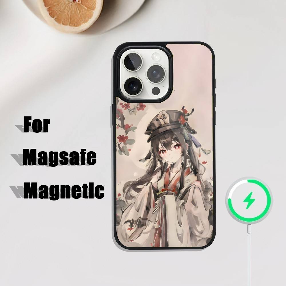 

Genshin Impact Role Phone Case For iPhone 17,16,15,14,13,12,11,Pro,Max,Plus,Mini,SE4,E Magnetic Magsafe Wireless Charging iPhone17promax