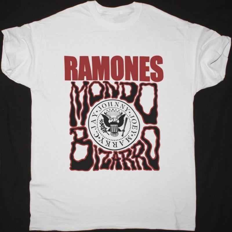 Ramones Mondo Bizarro White T-Shirt S