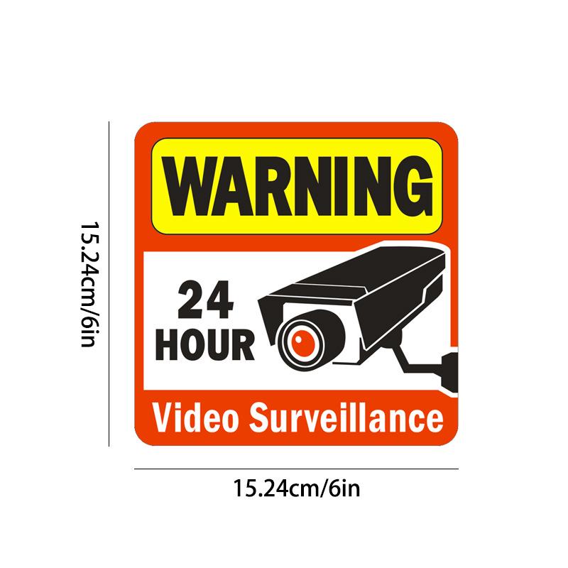 

Улыбнитесь, вас снимает камера - Наружный предупреждающий знак видеонаблюдения