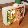 Colorful 3D Rotating Photocard Holder Protective Rotatable Photo Frame Home Decor