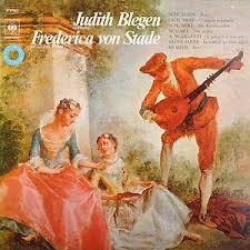 LP Record FREDERICA VON STADE JUDITH BLEGEN Recital 76476 CBS MASTERWORKS 1975 Europe Classical Used