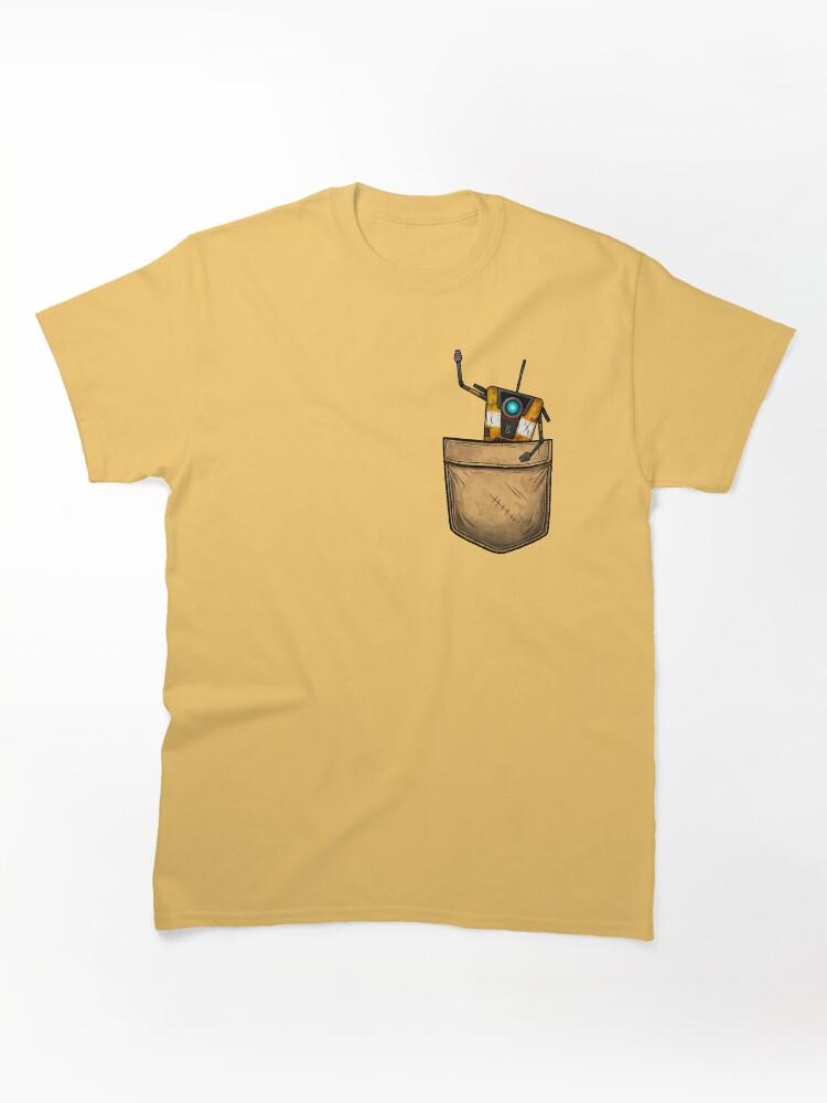 Pocket Claptrap - Borderlands Classic T-Shirt