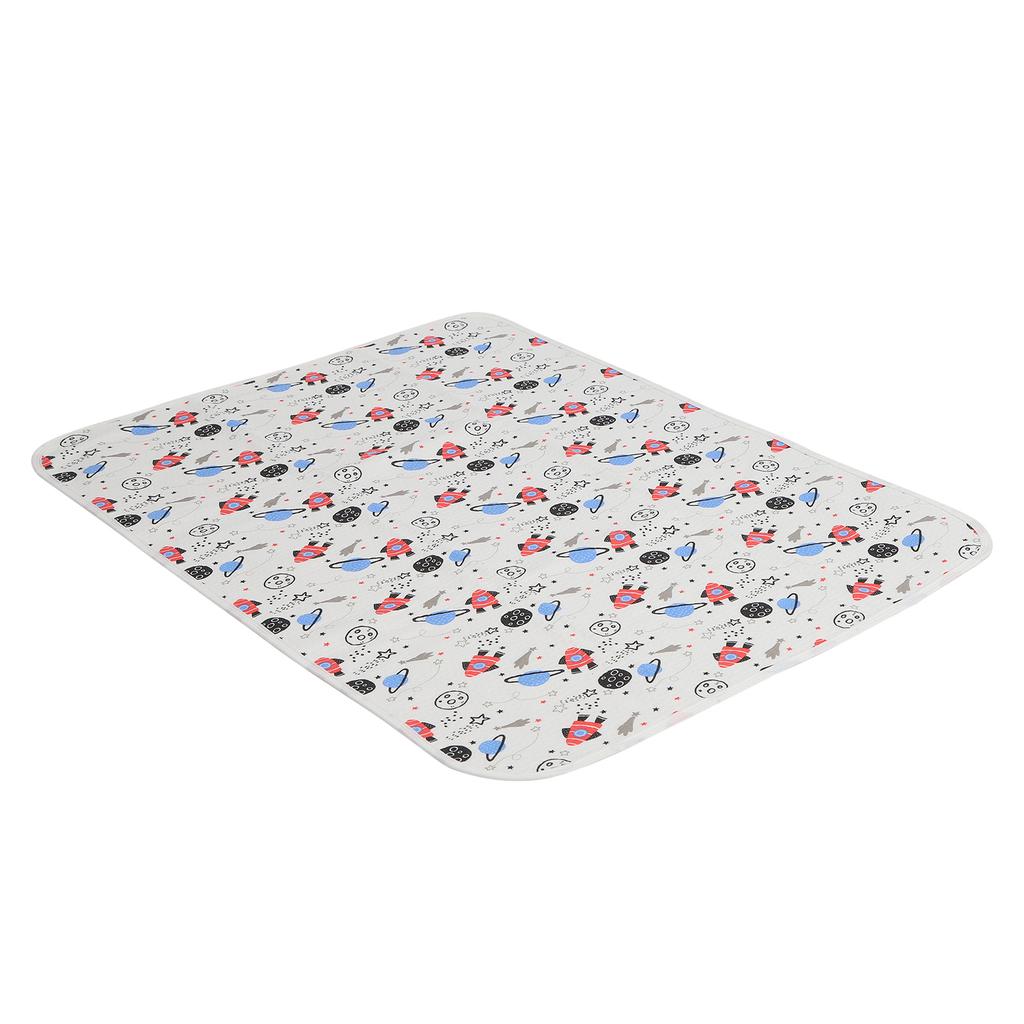 Waterproof Changing Pad Liner Washable Breathable Cotton Diaper Changing Pad 80 0cm