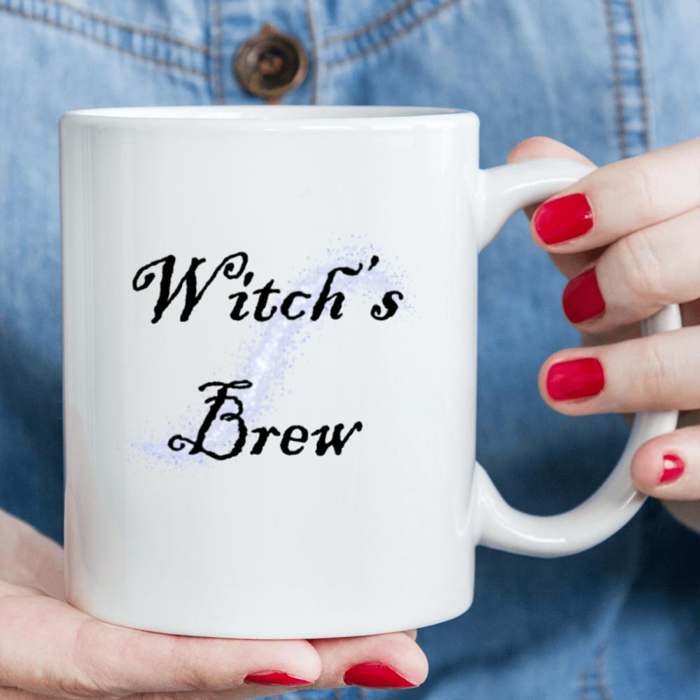 1pc 3A grade 11 oz witch's brew ceramic coffee mug for room Halloween decoration Birthday Christmas Holiday Perfect gift