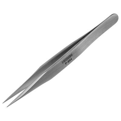 HOZAN Heavy Duty Pincet P-894 Roestvrij Staal 125mm Dikwandig Hoge Duurzaamheid Puntbreedte 0.25mm