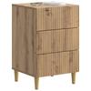 Nightstand Artisan Oak 43 x 41 x 66.5 cm Engineered Wood