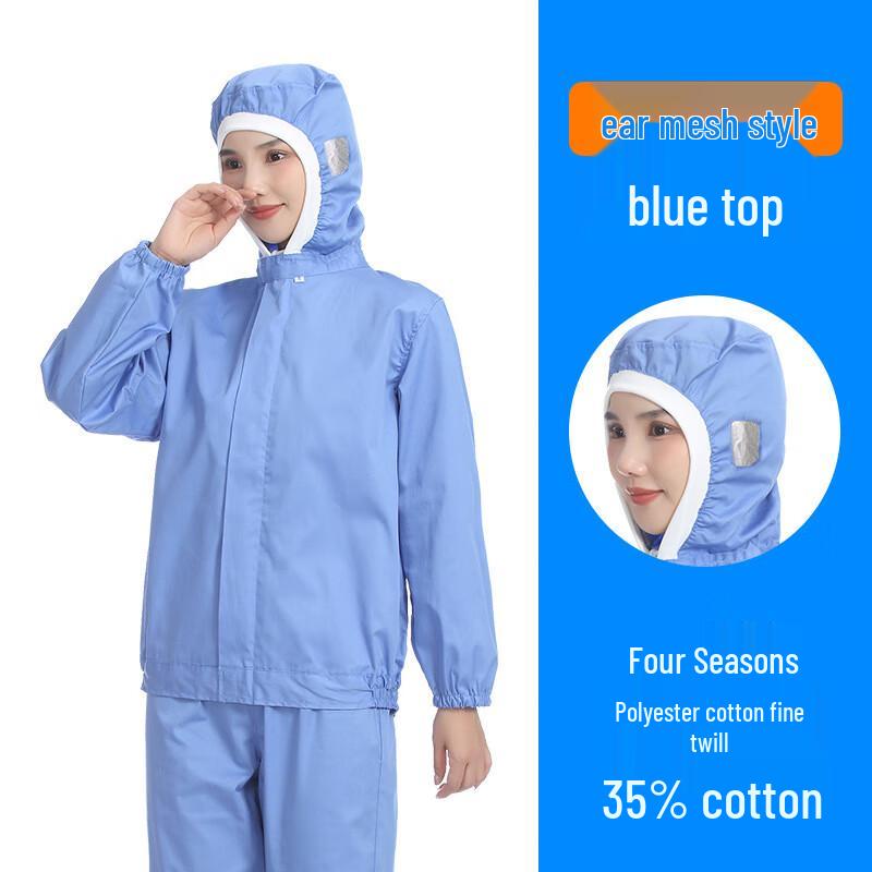 Food Industry Breathable Work Uniform S