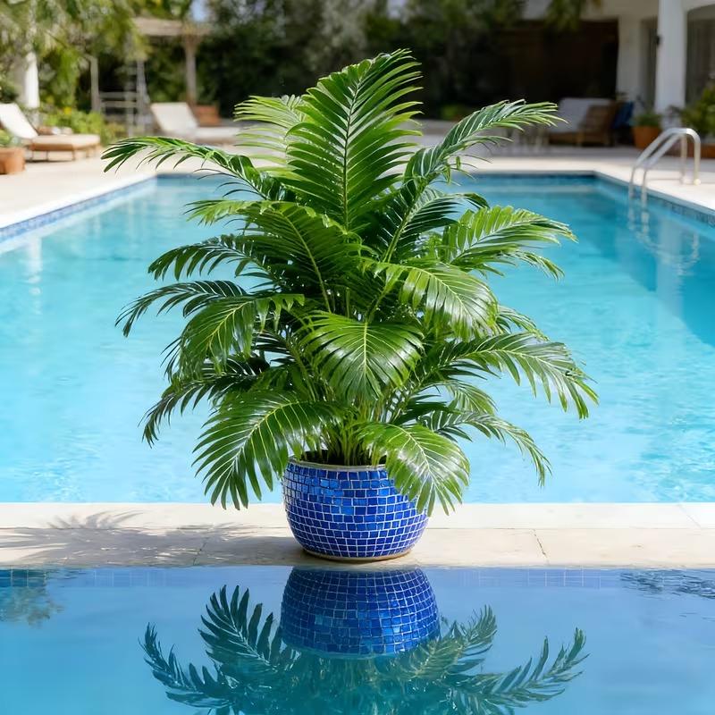 Top Quality Artificial Plant for Indoor Decor Artificial Palm Tree Fake Plant Vase for Home Office