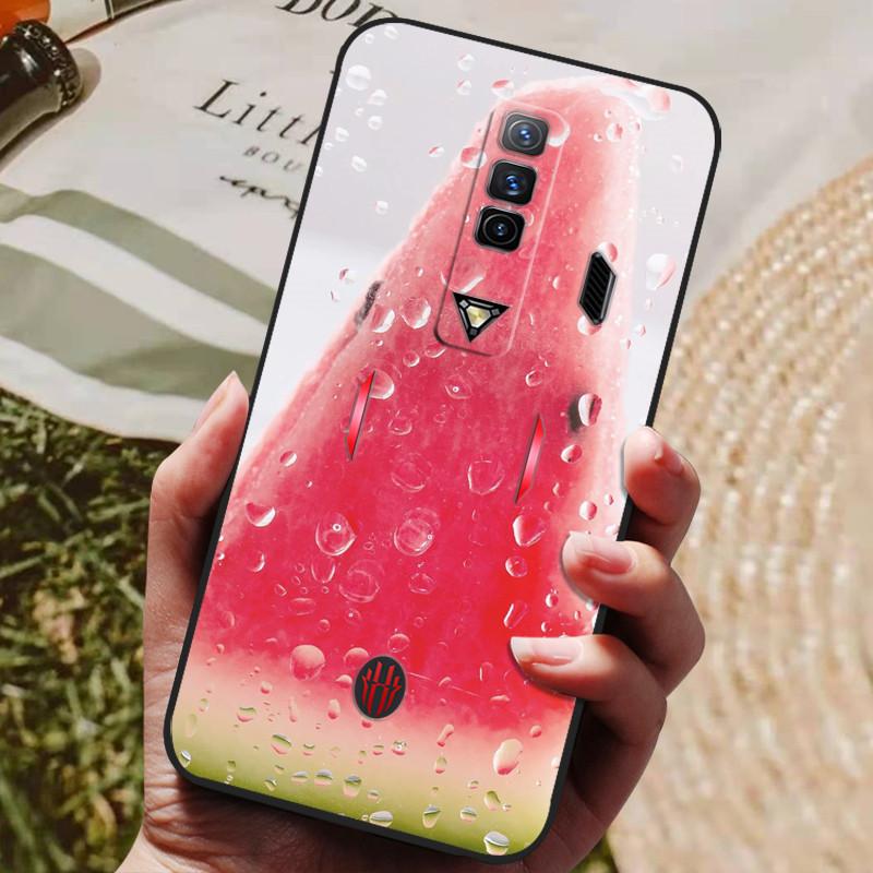

Для ZTE Nubia Red Magic 7 Чохол Модний Силіконовий М який ТПУ Задня Кришка для Глобальної Версії Nubia REDMAGIC 7 Pro Чохол Бампер For Red Magic 7 Pro