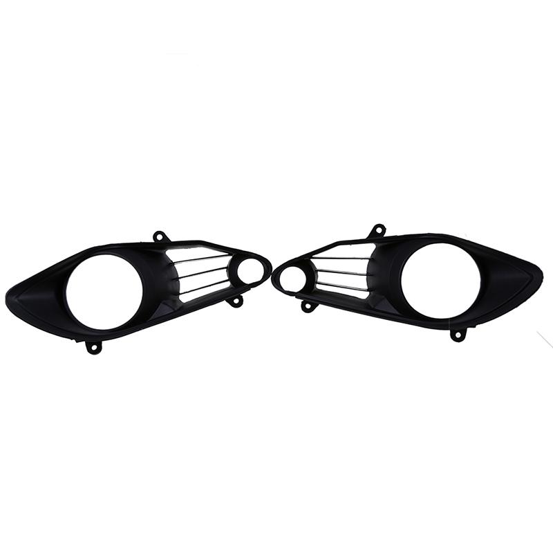 1 Pair Front Headlight Cover Air Intake Grille Inner Fairing Fit for Yamaha  R1 2009-2014 Motorcycle ABS Plastic Replacement Black