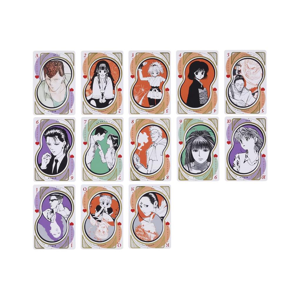 Yoshihiro Togashi Exhibition Foil Stamped Playing Cards Foil Stamped Original Art Exhibition Togashi Exhibition Yoshihiro Togashi Hunter x Hunter Yu