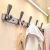 No-Drill Wall & Door Clothes Hook/Rack for Entryway