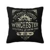 A Very Winchester Business Supernatural Pillow Case Home Sofa Bed Decoration Car Office Pillowcase Throw Pillow Cover 45x45cm