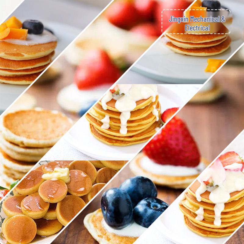 Stainless Steel Mini Pancake & Dorayaki Maker - 25-Hole Waffle Machine