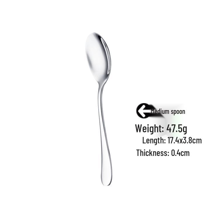 Stainless Steel Cutlery Set: Knife, Fork & Spoon - High-Grade Tableware for Hotels