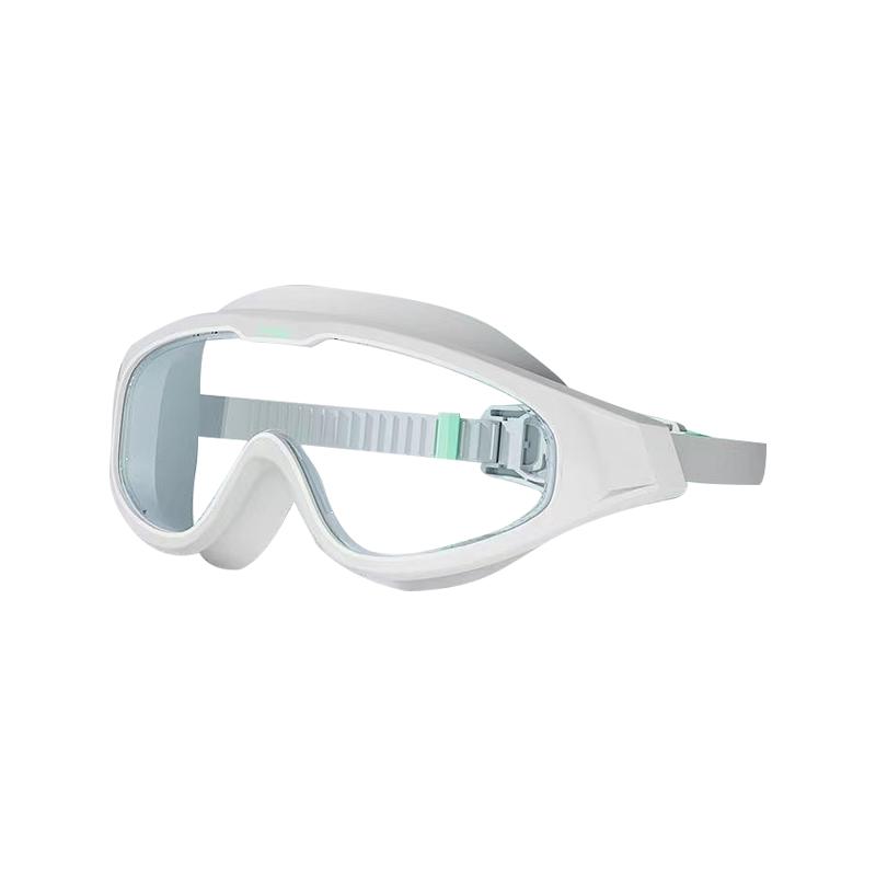Li Ning Swim Goggles Indoor And Outdoor Unisex White Green LNJU393