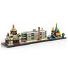 Compatible With Construction Toys MOC-42108 Skyline Splicing Building Street Scene