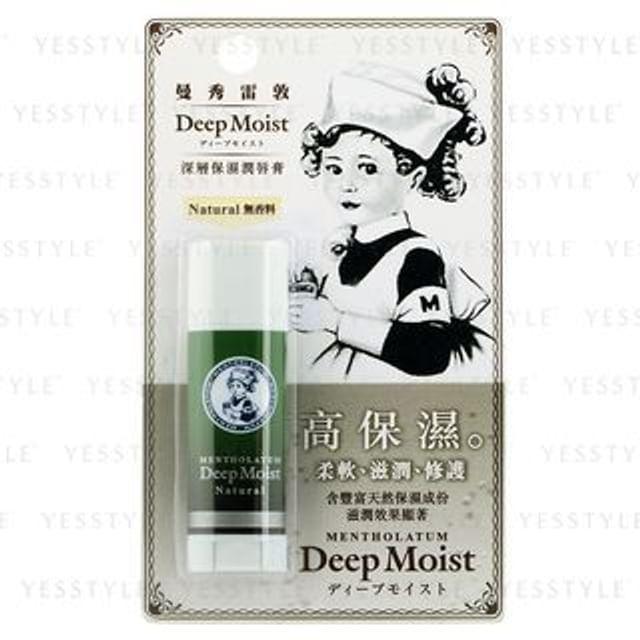 Rohto Mentholatum - Deep Moist Lip Balm Natural No Fragrance 4.5g