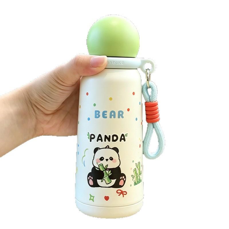 Water bottle new cartoon thermos cup 111 cartoon water cup cute portable creative ball cup