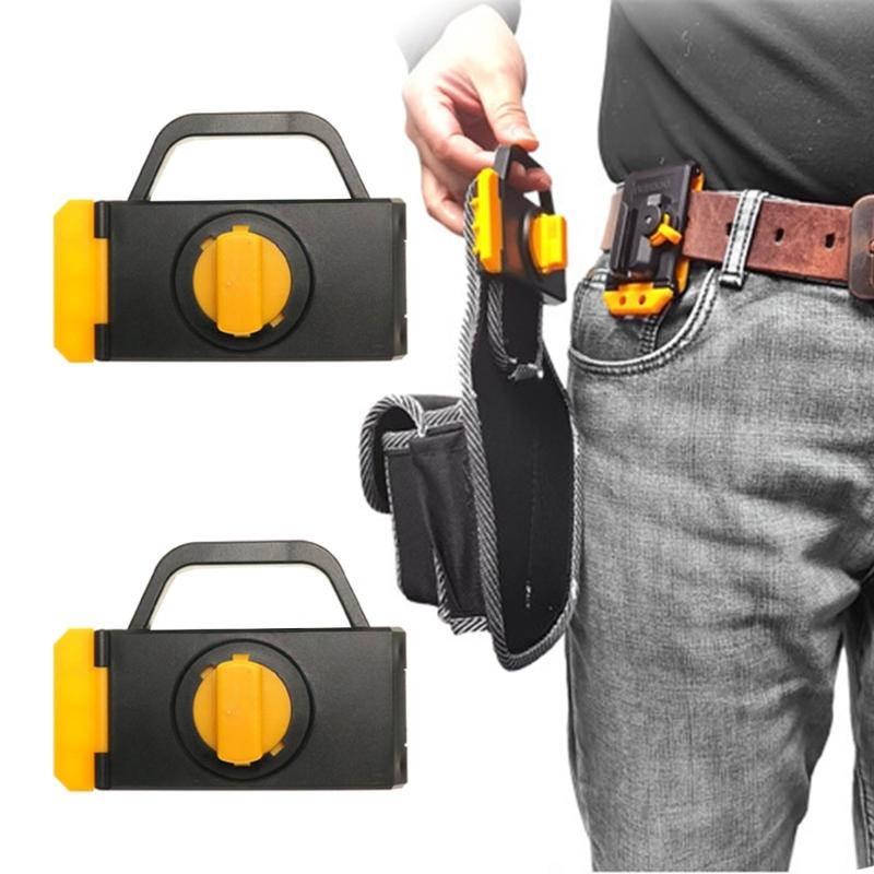 Reliable Tool Pouch Quick Release Clip Hanging Buckle Belt Bag Accessories Clip Ensuring Safe Convenient Tool Storage